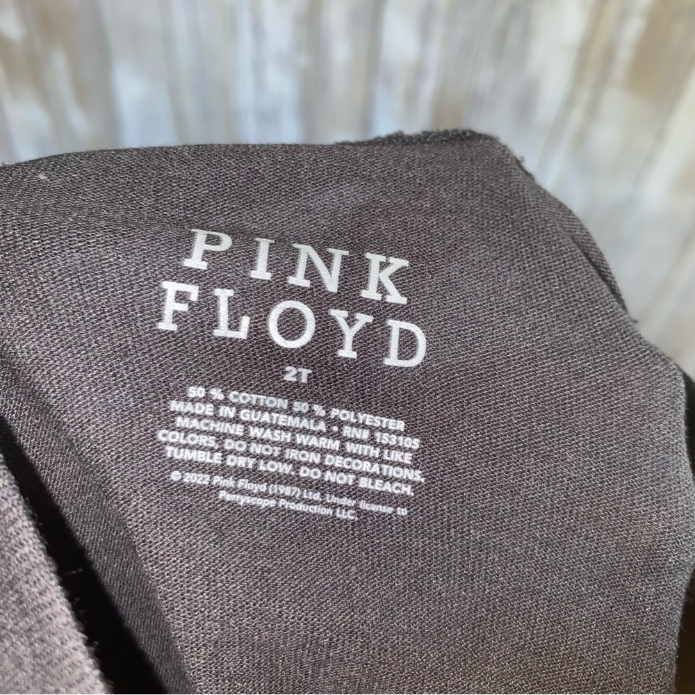 NWT Pink Floyd Kids Black T-Shirt - Picture 4 of 4